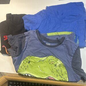 Graphic Kids T-Shirts Bundle of 3 Dinosaurs